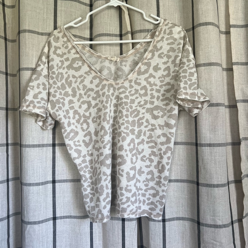 Leopard print shirt
